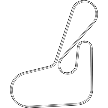 Jeep Drive Belt - 4893758AA