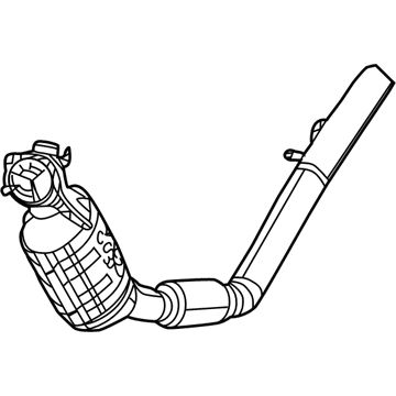 2019 Jeep Wrangler Catalytic Converter - 68281699AH