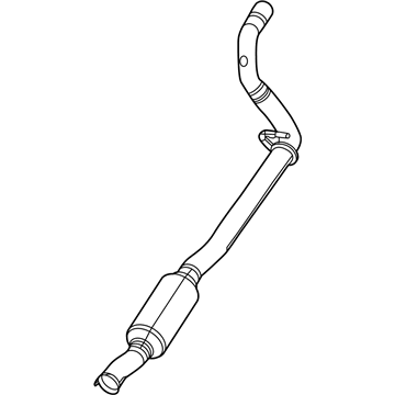 2018 Jeep Wrangler Exhaust Pipe - 68251970AC