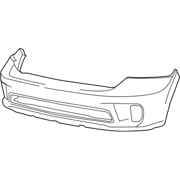 Mopar 68239435AA Front Bumper Cover