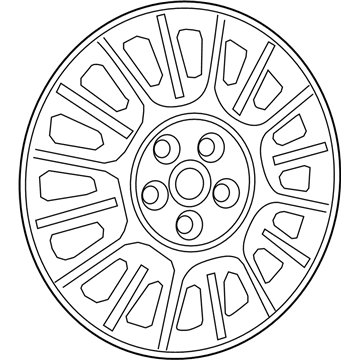 Mopar 5PC39GSAAA Wheel Cover