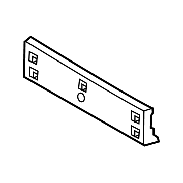 Mopar 68256471AA Bracket-License Plate