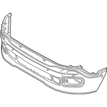 Mopar 6VZ71LXHAA Front Lower Bumper Cover