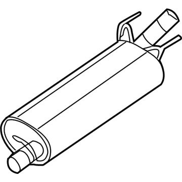 Mopar 52855951AA Exhaust Muffler