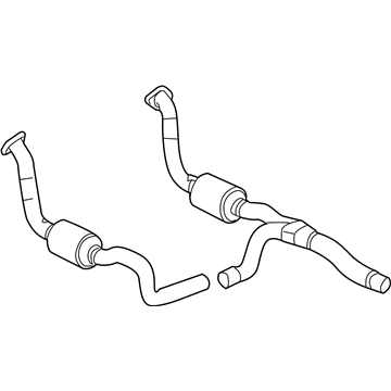 Chrysler Aspen Catalytic Converter - 68029474AB