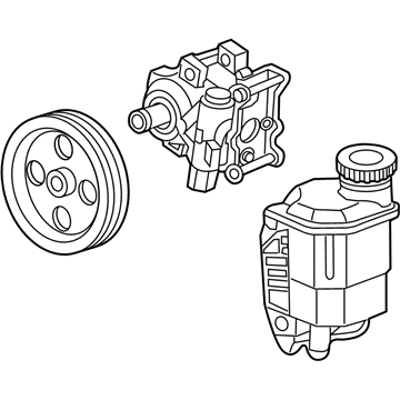 Mopar 68225509AB Power Steering Pump