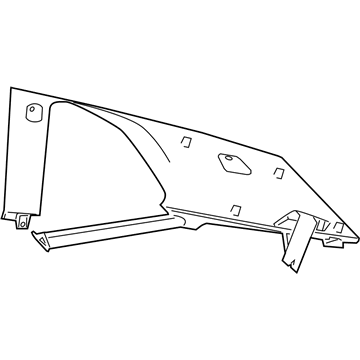 Mopar 5RP36DX9AD Panel-C Pillar