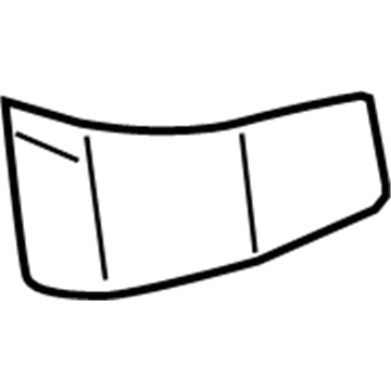 Mopar 5LG40DX9AA Bezel-Seat Belt Quarter Trim