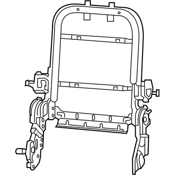 Mopar 68338927AB Frame-Rear Seat Back