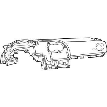 Mopar 5XP87YSAAB Pad-Instrument Panel