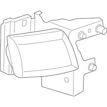 Mopar 55076525AC Driver Side Headlight Assembly Composite