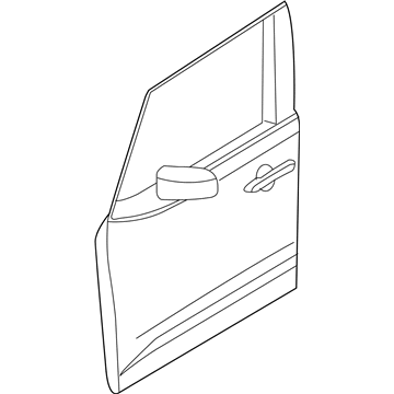 Mopar 68263192AA Door-Front