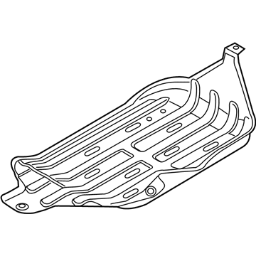 Mopar 68246775AA SKIDPLATE-Fuel Tank