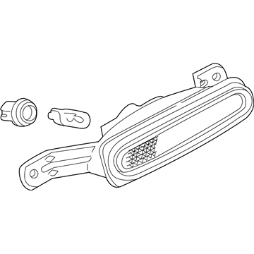 Mopar MR574972 Lamp-High Mounted Stop