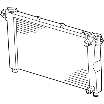 Mopar 4677523AA Engine Cooling Radiator