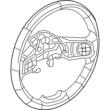 2021 Jeep Gladiator Steering Wheel - 6RN501R3AA