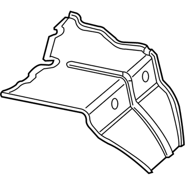 Mopar 56029753AA Shield-Splash