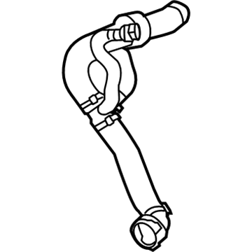Jeep Compass Radiator Hose - 68249897AB