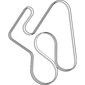 Mopar 5281817AA Belt-SERPENTINE