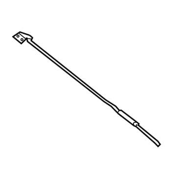 Mopar 68293027AC Hood Prop Rod