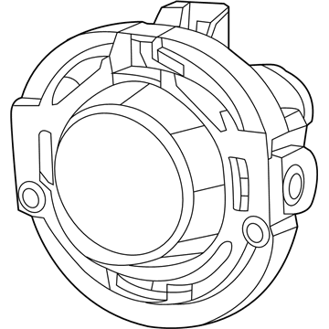 Mopar 68275510AC Front Fog Lamp