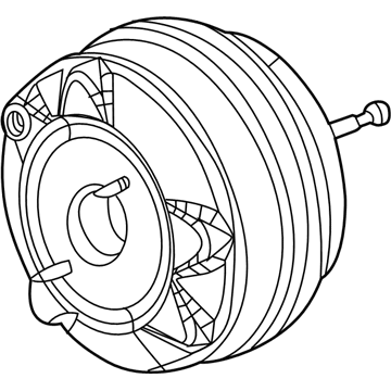 Jeep Brake Booster - 68386870AB