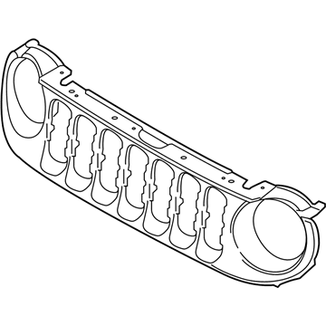 Mopar 6VN65U3BAA Grille-Radiator