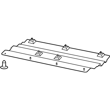 Mopar 68276399AA Seal-Radiator Lower