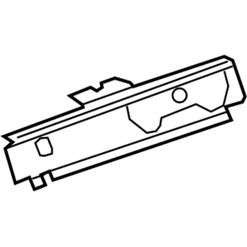 Mopar 68102539AB REINFMNT-Roof Rail