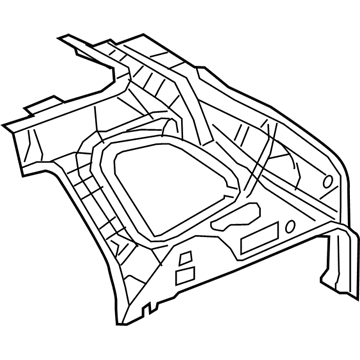 Mopar 68148767AL Panel-Quarter Inner