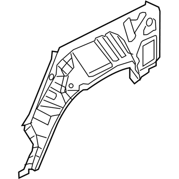 Mopar 68256887AA Panel-WHEELHOUSE Outer