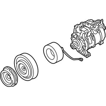 Ram A/C Compressor - 68140664AD