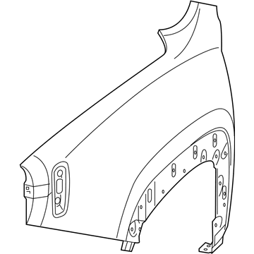 Mopar 68263313AA Fender-Fender