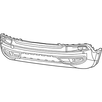 Mopar 68449689AA Front Lower Bumper Cover