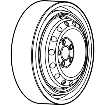 Mopar 4726720AB Spare TIR-Collapsed