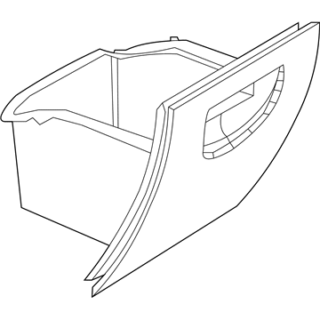 Mopar 6AB14TX7AD Glove Box-Instrument Panel