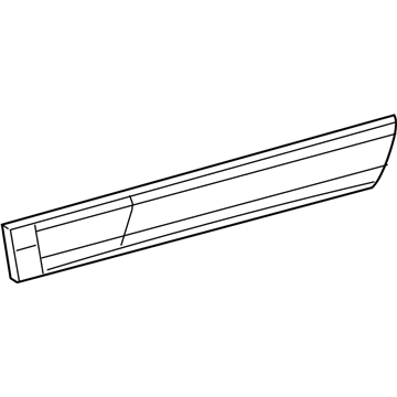 Mopar 5ZQ33TZZAC Molding-Front Door