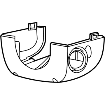 Dodge Steering Column Cover - 1UL89DX9AC