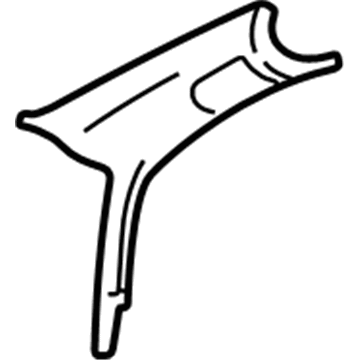 Mopar 5FH35RK5AC Molding A Pillar