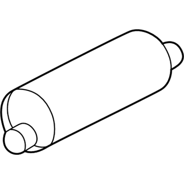 Mopar 52103249AB Exhaust Muffler