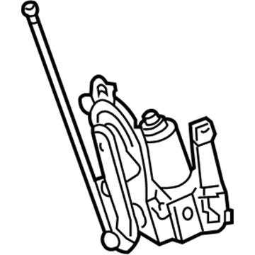 Mopar 55362864AF Housing-LIFTGATE