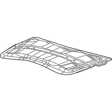 Mopar 68146241AA SILENCER-Hood