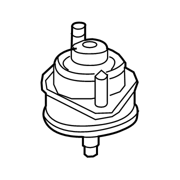 Mopar 68328253AB ISOLATOR-Body Hold Down