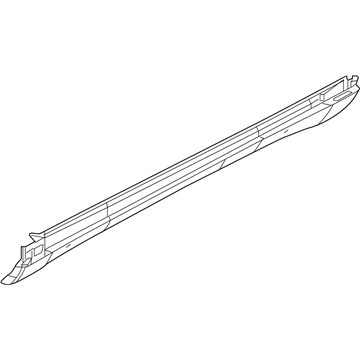 Mopar 6MA48U5LAA Molding-Side SILL