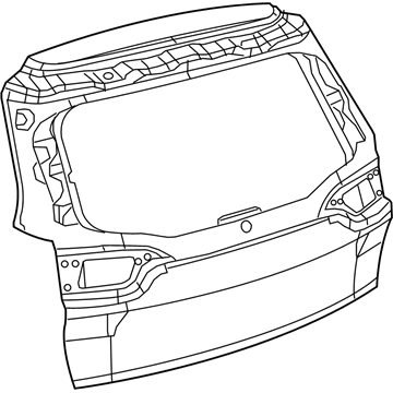 Mopar 68236459AA LIFTGATE