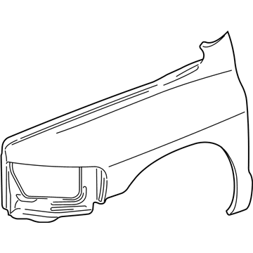 Mopar 55276209AD Fender-Fender