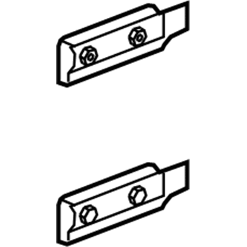 Jeep Wrangler Door Hinge - 55395401AB