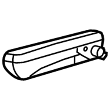 6BV48KRLAA Mopar Front Seat Armrest Illustration 1 of 1