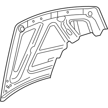 Mopar 55362314AB Hood Panel