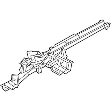 Mopar 68103701AA Rail-Rear